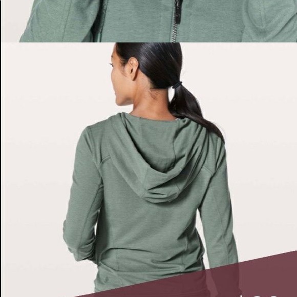 RARE Lululemon Press Pause Jacket - Juniper - Picture 11 of 11